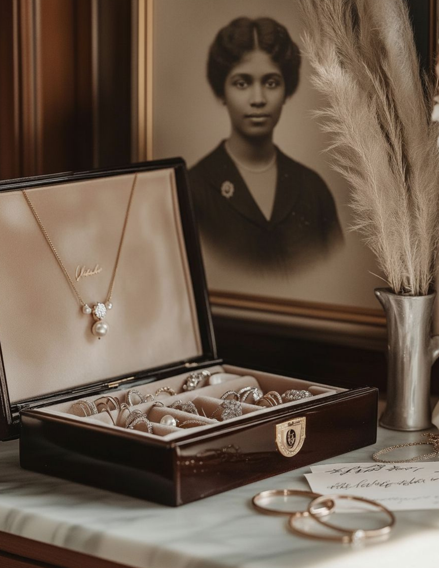 Modern Melanated Femininity: "The Blush Edit" 200+ stock images