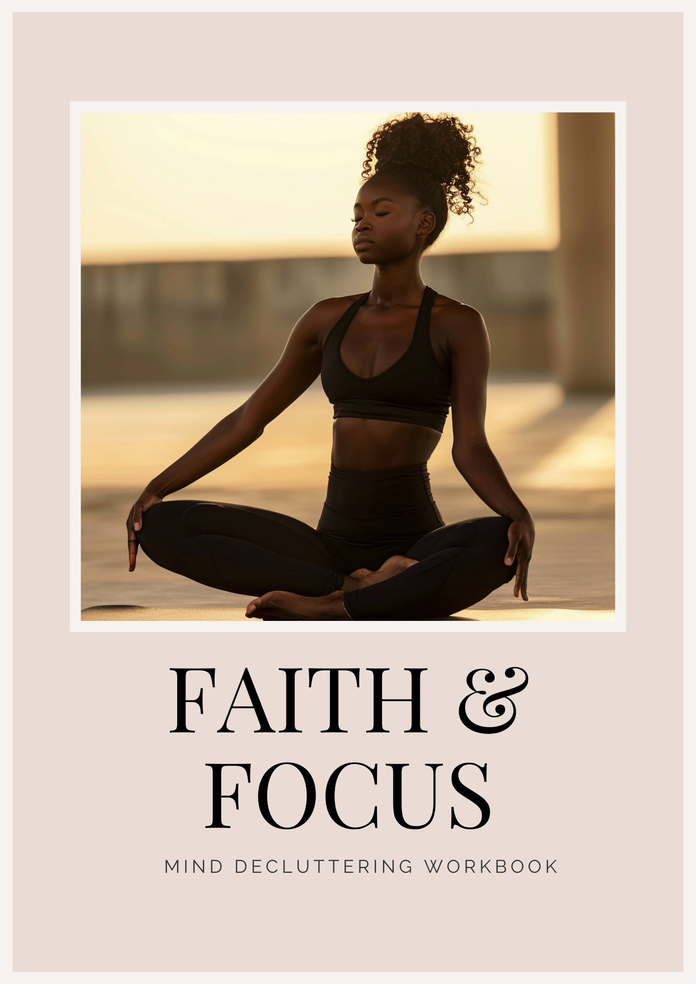 Faith & Focus Mind Decluttering Workbook with Private Label Rights