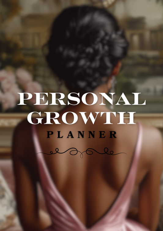 Glow Up Guide Personal Growth Planner with Private Label Rights